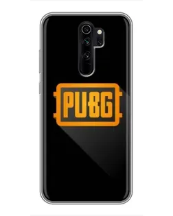 Чехол для Xiaomi Redmi Note 8 Pro с картинкой «PUBG — рамка лого»