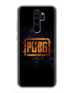 Чехол для Xiaomi Redmi Note 8 Pro с картинкой «PUBG — золотой логотип»