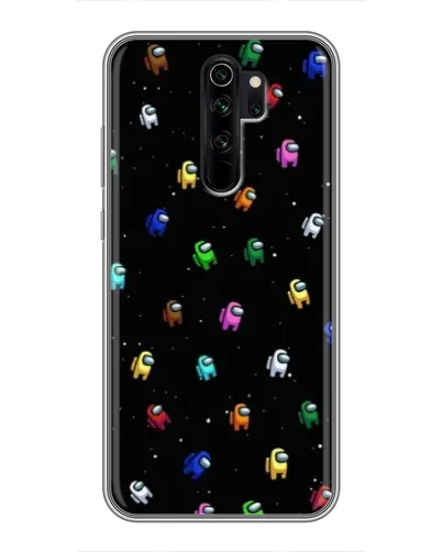 Чехол для Xiaomi Redmi Note 8 Pro с картинкой «Экипаж Among Us»