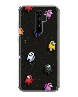Чехол для Xiaomi Redmi Note 8 Pro с картинкой «Космический паттерн Among Us» Чехол для Xiaomi Redmi Note 8 Pro с картинкой «Космический паттерн Among Us»