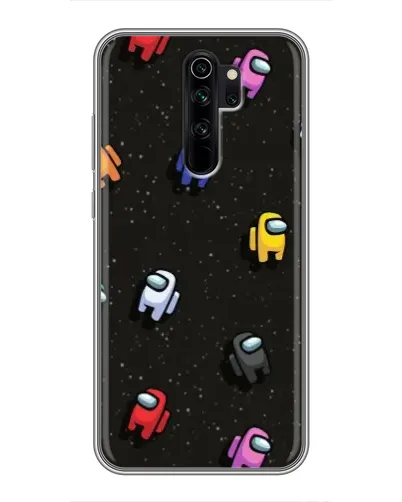 Чехол для Xiaomi Redmi Note 8 Pro с картинкой «Космический паттерн Among Us»