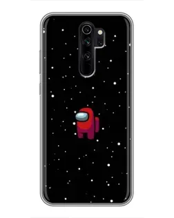 Чехол для Xiaomi Redmi Note 8 Pro с картинкой «Красный Among Us»