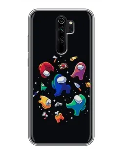 Чехол для Xiaomi Redmi Note 8 Pro с картинкой «Among Us космос»