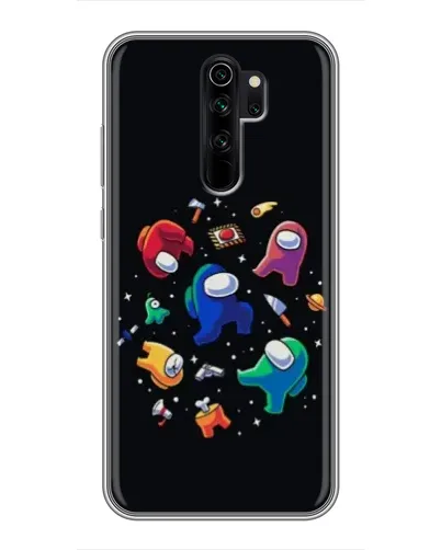 Чехол для Xiaomi Redmi Note 8 Pro с картинкой «Among Us космос»