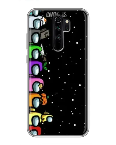 Чехол для Xiaomi Redmi Note 8 Pro с картинкой «Команда Among Us»