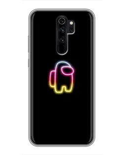 Чехол для Xiaomi Redmi Note 8 Pro с картинкой «Among Us градиент»