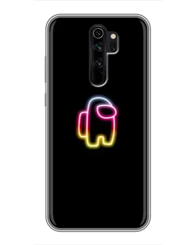 Чехол для Xiaomi Redmi Note 8 Pro с картинкой «Among Us градиент»