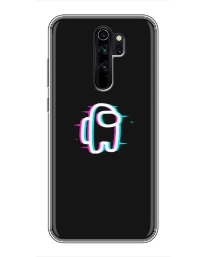 Чехол для Xiaomi Redmi Note 8 Pro с картинкой «Among Us неон»