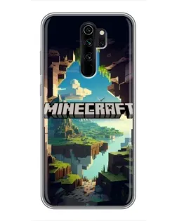 Чехол для Xiaomi Redmi Note 8 Pro с картинкой «Пещера Майнкрафт» Чехол для Xiaomi Redmi Note 8 Pro с картинкой «Пещера Майнкрафт»