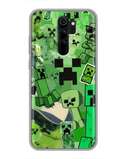 Чехол для Xiaomi Redmi Note 8 Pro с картинкой «Криперы Minecraft» Чехол для Xiaomi Redmi Note 8 Pro с картинкой «Криперы Minecraft»