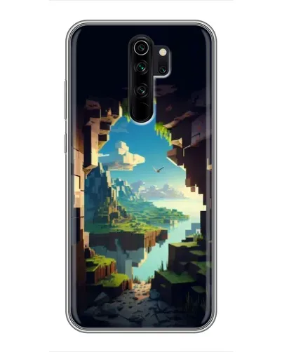 Чехол для Xiaomi Redmi Note 8 Pro с картинкой «Вид из пещеры»