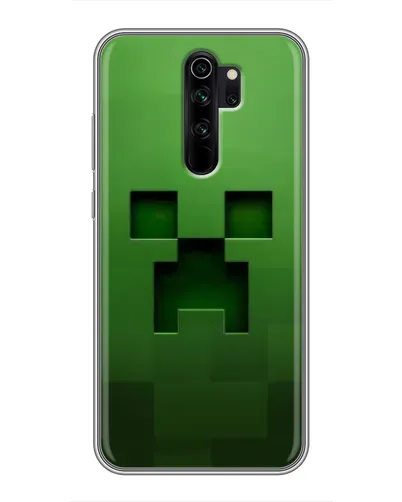 Чехол для Xiaomi Redmi Note 8 Pro с картинкой «Крипер микро-дизайн»
