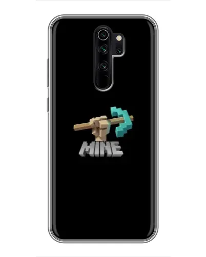 Чехол для Xiaomi Redmi Note 8 Pro с картинкой «Алмазная кирка»