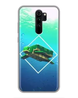 Чехол для Xiaomi Redmi Note 8 Pro с картинкой «Черепаха Minecraft» Чехол для Xiaomi Redmi Note 8 Pro с картинкой «Черепаха Minecraft»