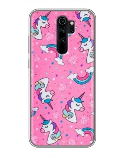 Чехол для Xiaomi Redmi Note 8 Pro с картинкой «Unicorn паттерн розовый» Чехол для Xiaomi Redmi Note 8 Pro с картинкой «Unicorn паттерн розовый»