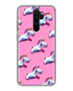 Чехол для Xiaomi Redmi Note 8 Pro с картинкой «Единороги на розовом» Чехол для Xiaomi Redmi Note 8 Pro с картинкой «Единороги на розовом»