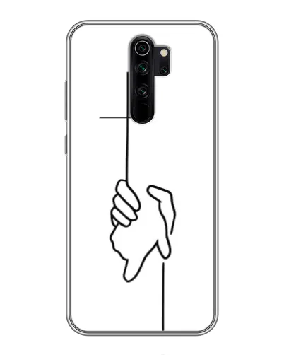 Чехол для Xiaomi Redmi Note 8 Pro с картинкой «Рука держит»