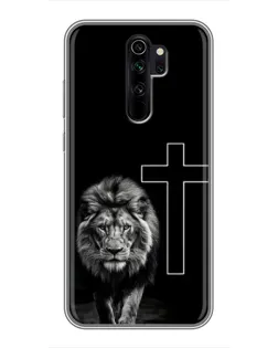 Чохол для Xiaomi Redmi Note 8 Pro з картинкою «Лев та Хрест»