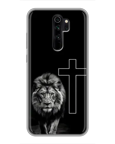 Чехол для Xiaomi Redmi Note 8 Pro с картинкой «Лев и Крест»