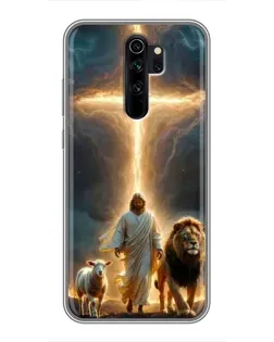 Чохол для Xiaomi Redmi Note 8 Pro з картинкою «Лев Юди та Світло»