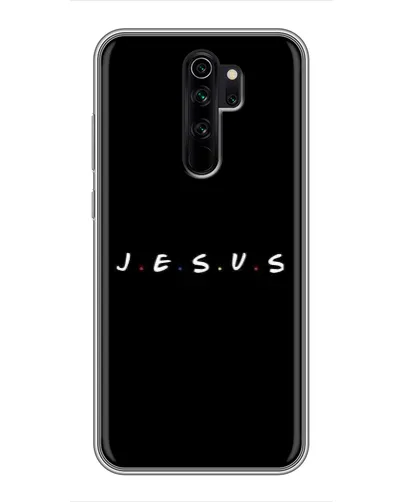 Чехол для Xiaomi Redmi Note 8 Pro с картинкой «Точки веры J.E.S.U.S.»