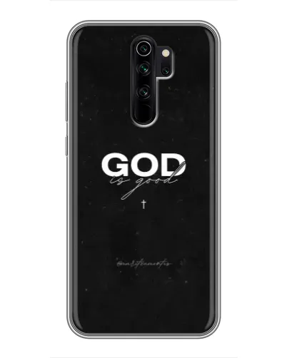 Чехол для Xiaomi Redmi Note 8 Pro с картинкой «GOD — Бог над всем»