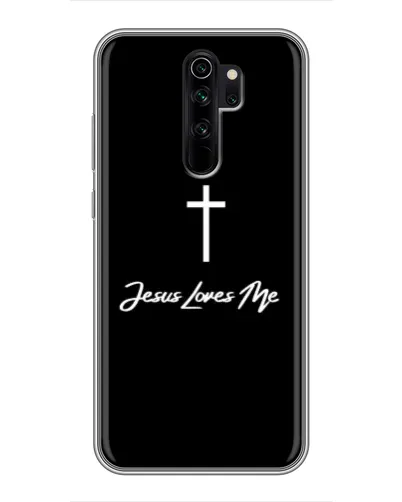 Чехол для Xiaomi Redmi Note 8 Pro с картинкой «Иисус любит тебя»