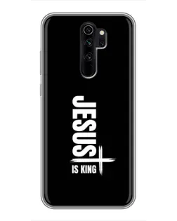 Чехол для Xiaomi Redmi Note 8 Pro с картинкой «Вертикаль веры Jesus»