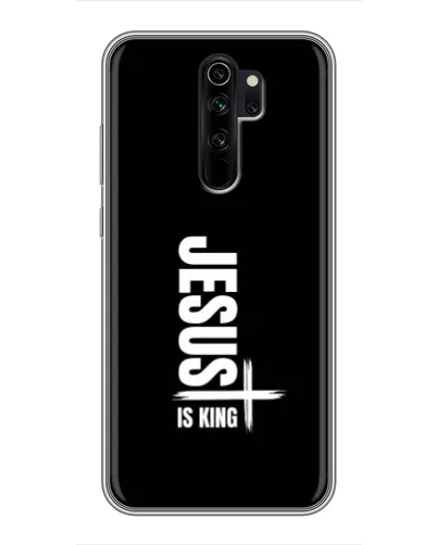 Чехол для Xiaomi Redmi Note 8 Pro с картинкой «Вертикаль веры Jesus»