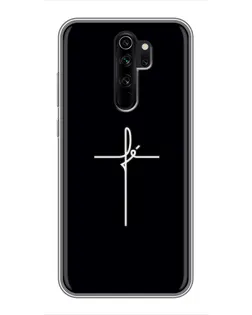 Чехол для Xiaomi Redmi Note 8 Pro с картинкой «Тонкий крест»