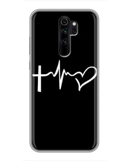 Чехол для Xiaomi Redmi Note 8 Pro с картинкой «Пульс веры»