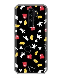 Чехол для Xiaomi Redmi Note 8 Pro с картинкой «Графический принт лапок»