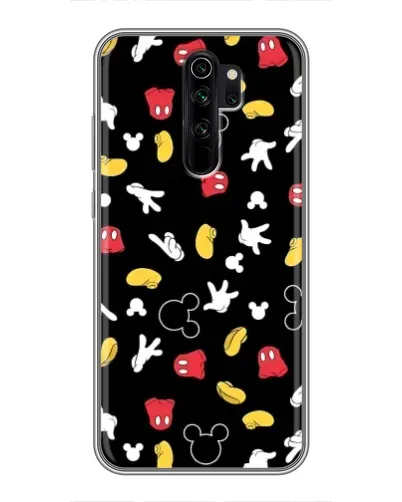 Чехол для Xiaomi Redmi Note 8 Pro с картинкой «Графический принт лапок»