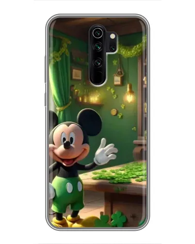 Чехол для Xiaomi Redmi Note 8 Pro с картинкой «Микки в мастерской»