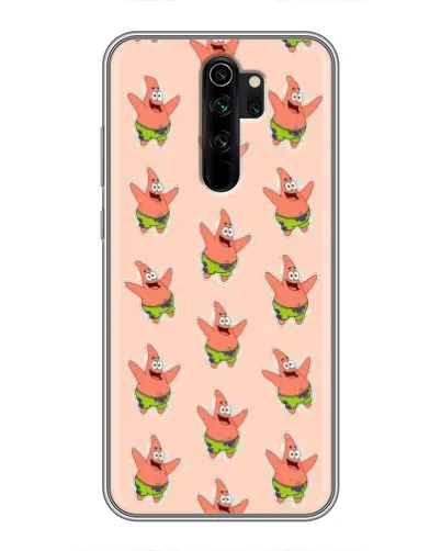 Чехол для Xiaomi Redmi Note 8 Pro с картинкой «Патрик Стар паттерн» Чехол для Xiaomi Redmi Note 8 Pro с картинкой «Патрик Стар паттерн»