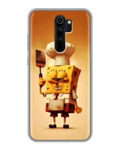 Чехол для Xiaomi Redmi Note 8 Pro с картинкой «Губка Боб повар» Чехол для Xiaomi Redmi Note 8 Pro с картинкой «Губка Боб повар»