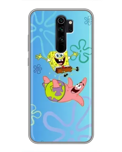Чехол для Xiaomi Redmi Note 8 Pro с картинкой «Спанч Боб и Патрик» Чехол для Xiaomi Redmi Note 8 Pro с картинкой «Спанч Боб и Патрик»