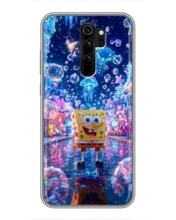 Чехол для Xiaomi Redmi Note 8 Pro с картинкой «Неоновый океан»