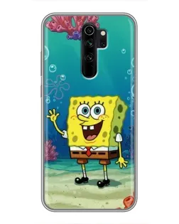 Чехол для Xiaomi Redmi Note 8 Pro с картинкой «Подводный привет»