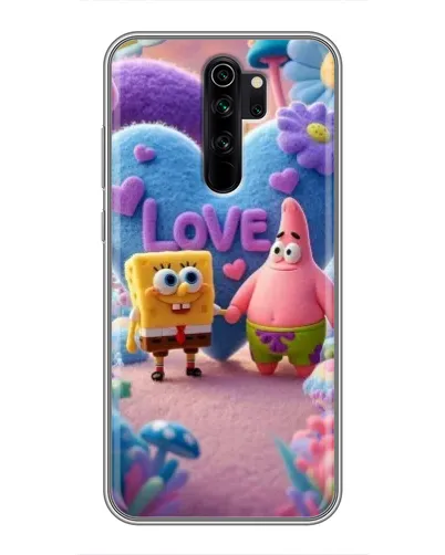 Чехол для Xiaomi Redmi Note 8 Pro с картинкой «Губка Боб Патрик» Чехол для Xiaomi Redmi Note 8 Pro с картинкой «Губка Боб Патрик»