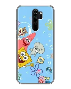 Чехол для Xiaomi Redmi Note 8 Pro с картинкой «Веселые пузырьки»