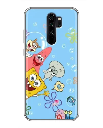 Чехол для Xiaomi Redmi Note 8 Pro с картинкой «Веселые пузырьки» Чехол для Xiaomi Redmi Note 8 Pro с картинкой «Веселые пузырьки»