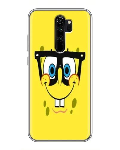 Чехол для Xiaomi Redmi Note 8 Pro с картинкой «Минималистичный Спанч Боб» Чехол для Xiaomi Redmi Note 8 Pro с картинкой «Минималистичный Спанч Боб»