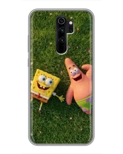 Чехол для Xiaomi Redmi Note 8 Pro с картинкой «Друзья на лужайке»