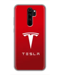 Чохол для Xiaomi Redmi Note 8 Pro з картинкою «Tesla Red Classic»