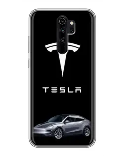 Чохол для Xiaomi Redmi Note 8 Pro з картинкою «Tesla Model Y»
