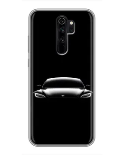 Чохол для Xiaomi Redmi Note 8 Pro з картинкою «Фари Tesla Night»