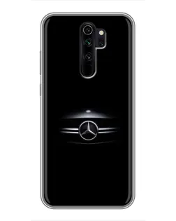 Чохол для Xiaomi Redmi Note 8 Pro з картинкою «Mercedes — абстрактні лінії»