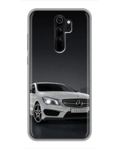 Чехол для Xiaomi Redmi Note 8 Pro с картинкой «Mercedes AMG GT Silver»