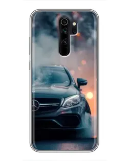 Чохол для Xiaomi Redmi Note 8 Pro з картинкою «Mercedes — нічне місто»